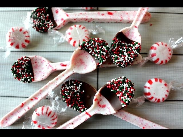 Peppermint Candy Spoons - Princess Pinky Girl