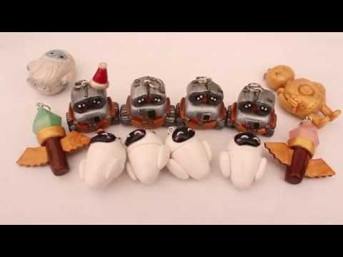 Polymer Clay: Wall-E & Eve, Yeti & Blitzcrank