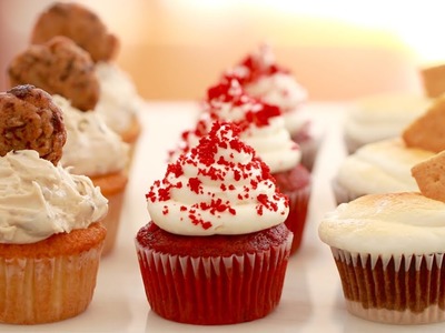 Small-Batch Cupcakes Made in a Toaster Oven (3 Bold Flavors) Gemma's Bigger Bolder Baking Ep 92