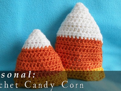 { Crochet } Candy Corn Decorations