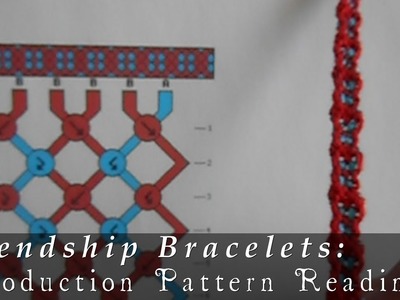Friendship Bracelets: Reading and Working A Pattern