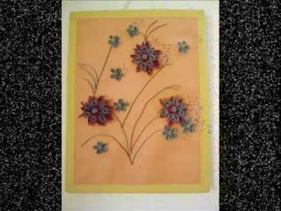Handmade Paper Quilling Wall Hanging