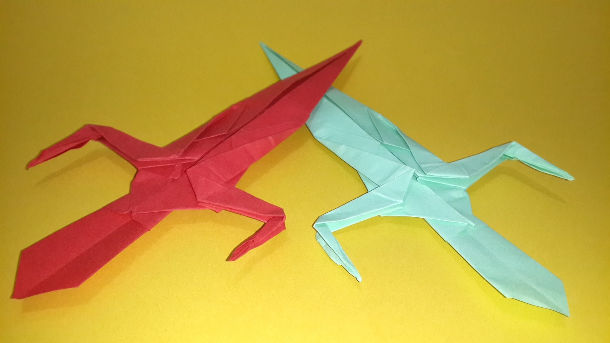 origami paper sword