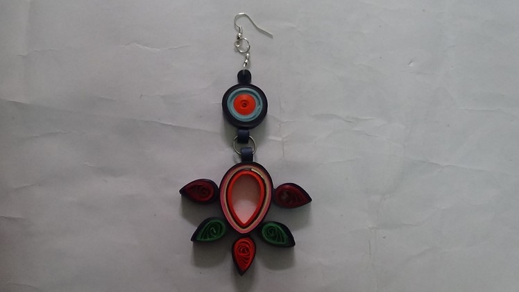 Paper quilling jewelry