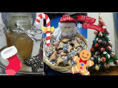 ❄DIY CHRISTMAS❄ Palline decorate,biscotti & jaraCandle!