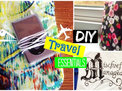 ✈️ ✈️ DIY Travel Essentials + Tips || Spirited Gal