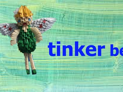 Origami 3d tinker bell 