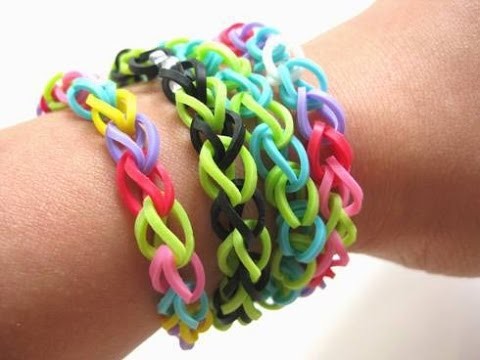 Rainbow Loom - Basis Armband