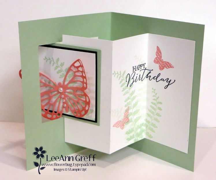 Butterfly Pop-Out Window Fun Fold card