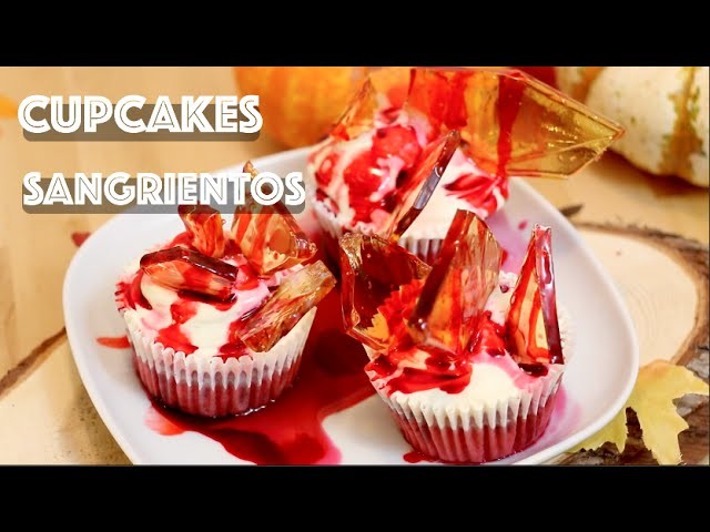 CUPCAKES SANGRIENTOS! (halloween)