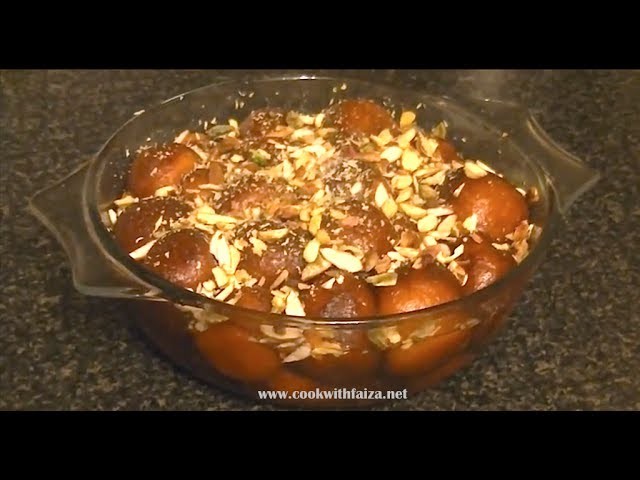 GULAB JAMUN *COOK WITH FAIZA*