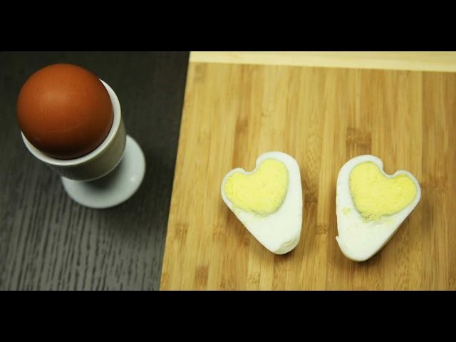 How To Make A Heart Egg ♥