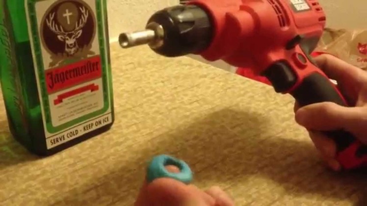 How to Make a Jagermeister Glass Bottle Lamp
