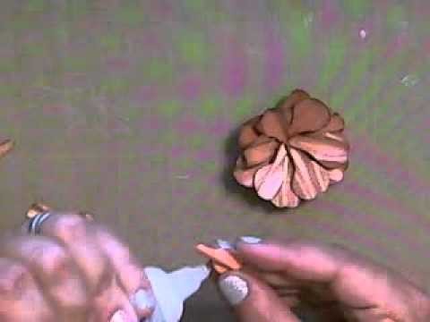 How to make a Paper Rose using McGill Paper Blossom punches