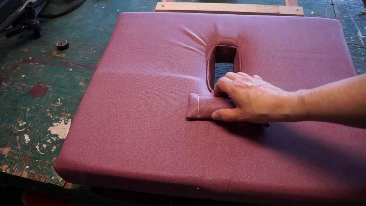 How To Make a Portable, Stowable, Massage Table