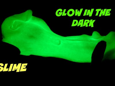How to make GLOW IN THE DARK SLIME