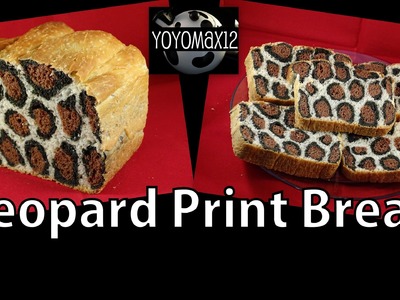 How to Make Leopard Print Bread - with yoyomax12