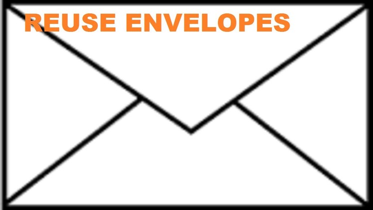 How To Reuse A Sealed Envelope