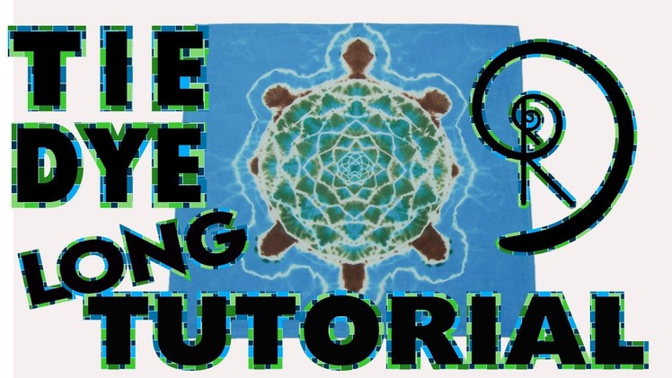How To Tie Dye a Turtle [Long Tutorial + Variations]