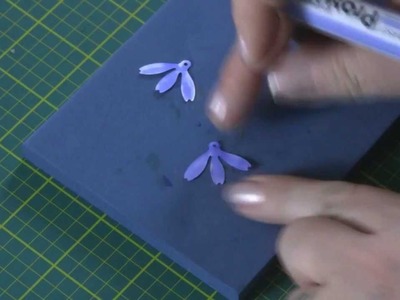 Making Harebell Flowers using the Petite Petals Dies