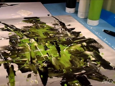 Modern Abstract Art - Speed Painting