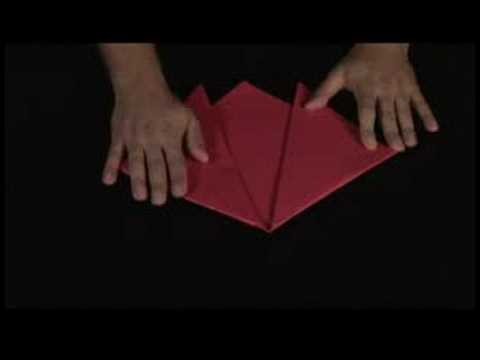 Origami Folding Instructions : How to Make an Origami Ladybug