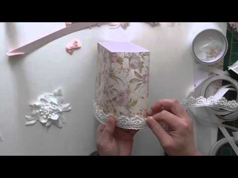 Paper and lace handbag tutorial inspired by Jayne Davies