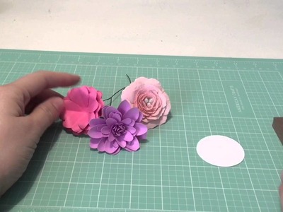 Paper Flower Corsage Tutorial