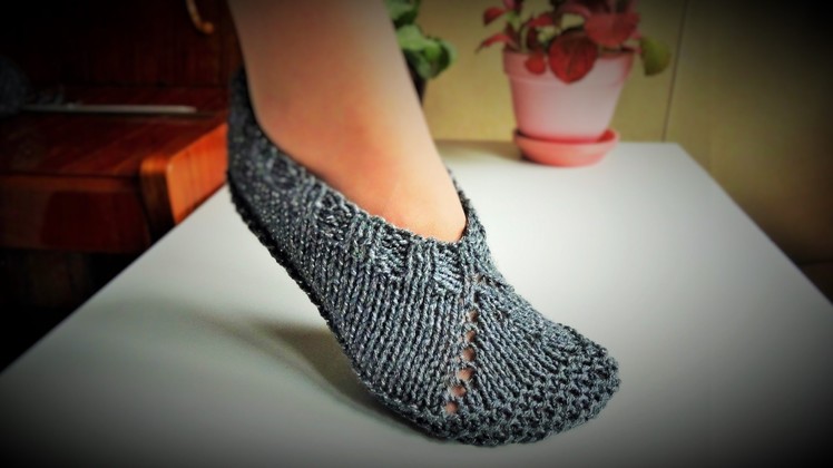 Pletene zepe - pape ili popke (Knitted slippers)