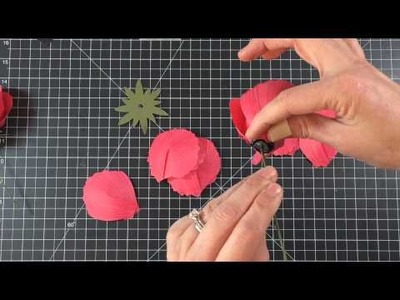 Stampin' Up! Build-a-Bouquet Poppy Tutorial