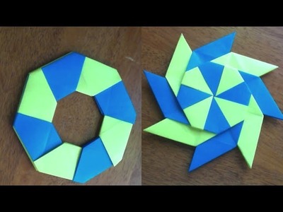 Tutorial: Origami- Rehilete que se transforma