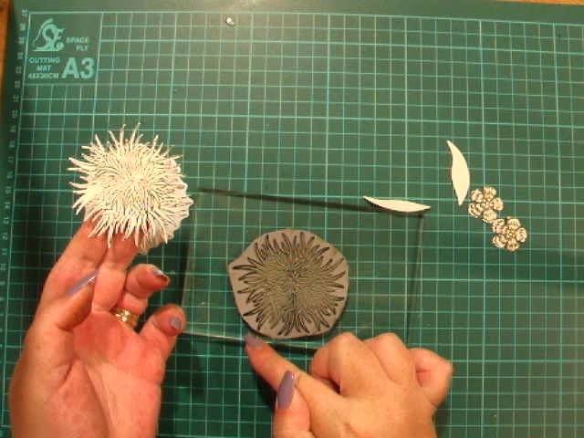 17. Basic - How to Use Matching Grey Rubber Stamp and Die Cutting Sets