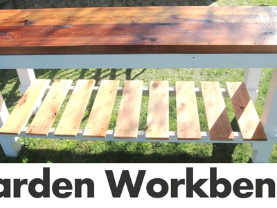 DIY Garden Potting Work Bench (Limited Tools Project)