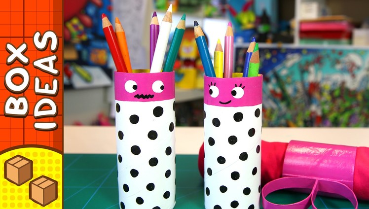 DIY Gift Box - Pencil Couple | Craft Ideas For Kids on Box Yourself