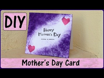 DIY Mother's Day Card | using DIY Sponge Stipplers