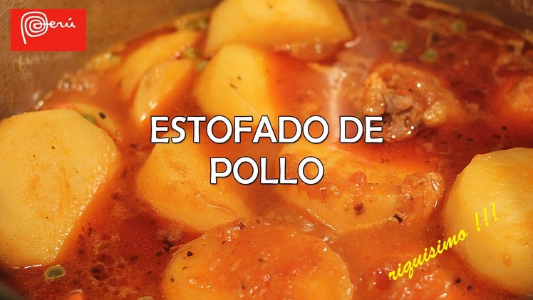 Estofado de Pollo ( receta peruana )  - riquisimo!! Full HD