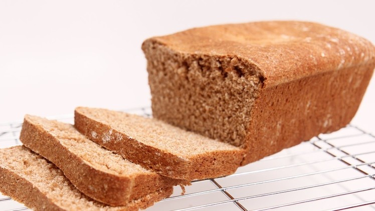 Homemade Whole Wheat Sandwich Bread Recipe - Laura Vitale - Laura in the Kitchen Episode 672