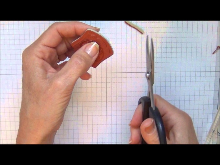How to Closely Trim Rubber Stamps
