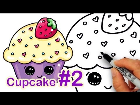 How to Draw a Cutie Cupcake #2