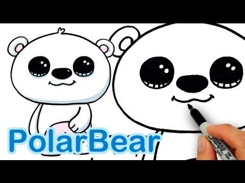 How to Draw a Polar Bear Cute and Easy