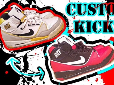 How To Make Old Shoes Look New | Custom Paint Job