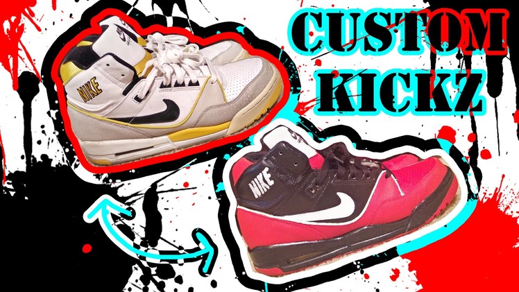 How To Make Old Shoes Look New | Custom Paint Job