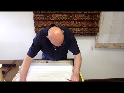 How to string a Roman Shade