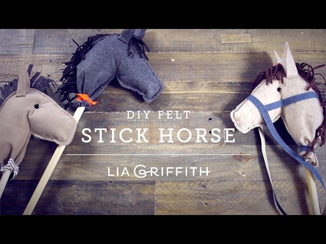 Make a Felt Stick Horse