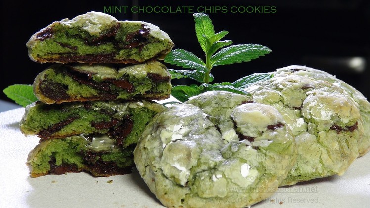 Mint Chocolate Chips Cookies – Bruno Albouze – THE REAL DEAL