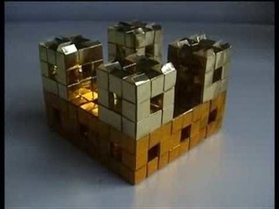 Origami - modular - origami fractal - dutchpapergirl