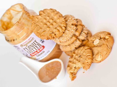 Peanut Butter Cookies with White Chocolate