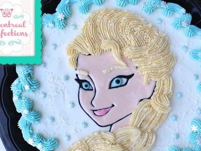 Princess cake - How to make an Elsa cake - How to make a Frozen cake