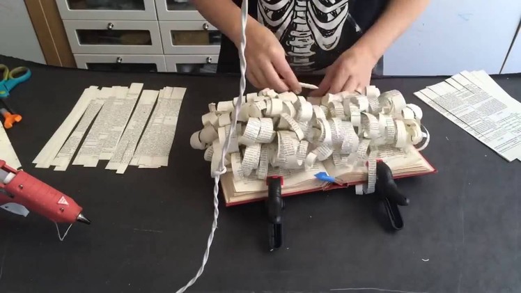 Time Lapse Video - Book Art Sculpture