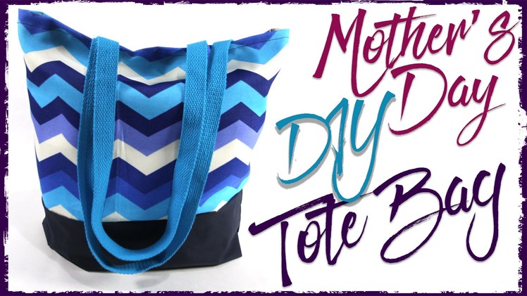 Tote Bag Mother's Day Gift | DIY | Diving Head First